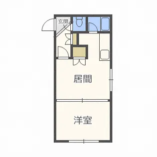 ウィスタリア元町【4階】の間取り