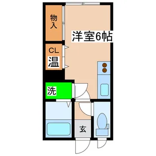 ドミール晴【3階】の間取り