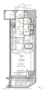 ディアレイシャス西武柳沢【4階】の間取り