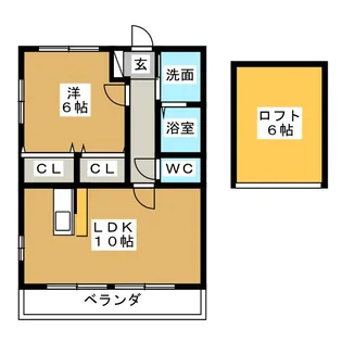 M-KEI【1階】の間取り