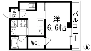 GKレジデンス逆瀬川2【1階】の間取り