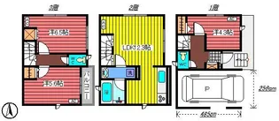 埼玉県川口市仲町【一戸建】の間取り