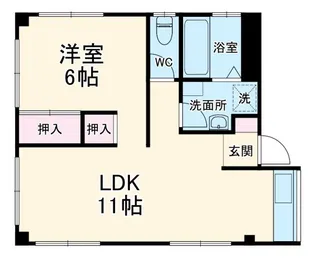 村上ハイツ【2階】の間取り