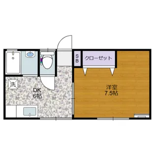 バッカナーレI【1階】の間取り