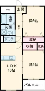 グランII【3階】の間取り
