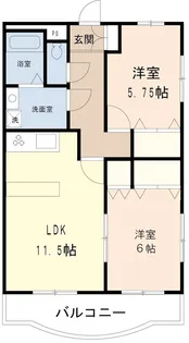 エルグラン【2階】の間取り