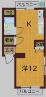 エレーヌI【3階】の間取り