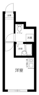 Cスクエア矢口【1階】の間取り