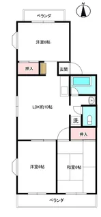 ダイヤパレス【1階】の間取り