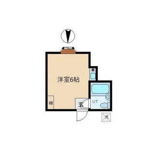 東京都中野区弥生町1【アパート】の間取り
