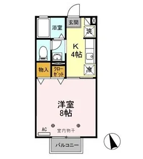 ソレイユ【2階】の間取り