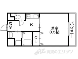 ヴァヤーシェ【1階】の間取り