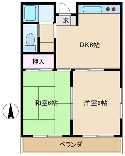 東京都杉並区久我山3【マンション】の間取り