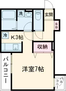コンソラーレ長崎【2階】の間取り