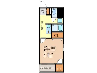 グランパス豊年【2階】の間取り