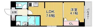 大阪府大阪市旭区新森6【マンション】の間取り