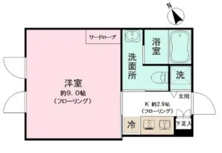 LAPiS中野坂上II【3階】の間取り