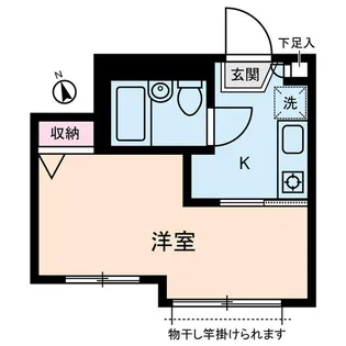 エステートパレス【2階】の間取り