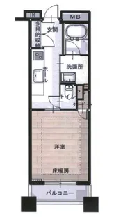 Brillia銀座id【3階】の間取り