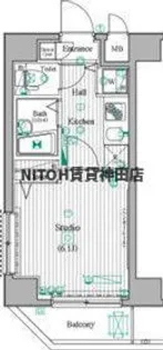 ガーラ・シティ東陽町【2階】の間取り