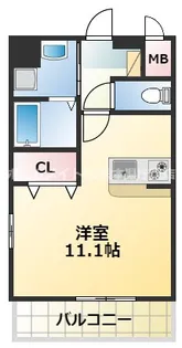 CHELSEA MANOR新屋敷【2階】の間取り
