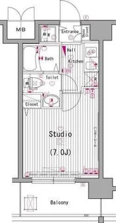 神奈川県横浜市南区二葉町1【マンション】の間取り