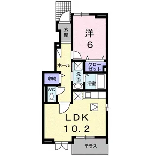 神奈川県小田原市小八幡4【アパート】の間取り