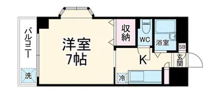 ダン・ラヴニール梶ヶ谷【1階】の間取り