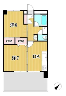 Fビル【2階】の間取り
