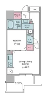 東京都品川区中延6【マンション】の間取り