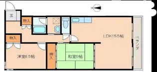 メゾン・デ・アムール【2階】の間取り