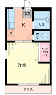 SSハイツ【1階】の間取り