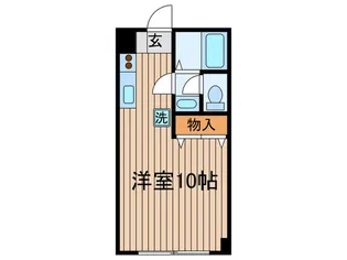 メゾン鶴【1階】の間取り