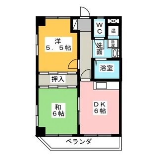 メゾン港北【2階】の間取り