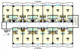 スカイコート函館【1階】の間取り