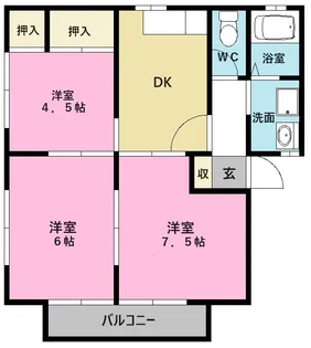 EMR1【1階】の間取り