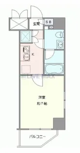 HAYMAN YOKOHAMA(ヘイマンヨコハマ)【7階】の間取り