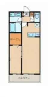 アドーニス【3階】の間取り