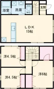 新潟県新潟市西蒲区巻甲【一戸建】の間取り