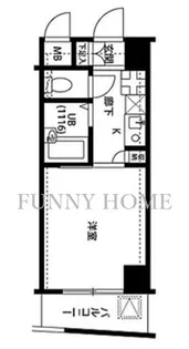 プレール学芸大学弐番館【8階】の間取り