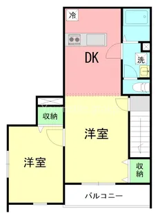 クオーレビナ【2階】の間取り