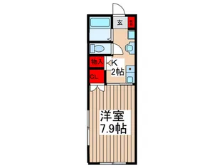 仮)コモド飯能本町【1階】の間取り