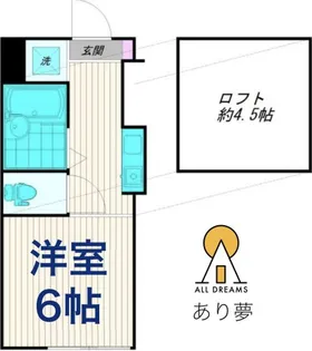 クレールブランシェ妙蓮寺【2階】の間取り