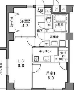 日神デュオステージ押上【3階】の間取り