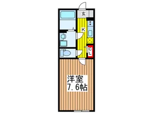 クライムスズヤ【3階】の間取り