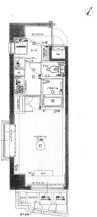 アヴァンツァーレ横浜子安【9階】の間取り