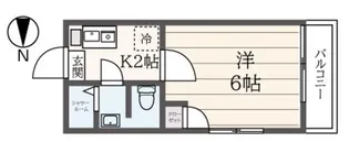 レポス荻窪【2階】の間取り