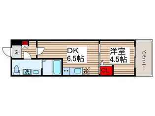 グランパセオ門前仲町【1階】の間取り