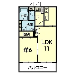 スプラウト【1階】の間取り