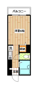 ヨコハマベイキング プリンセス【3階】の間取り